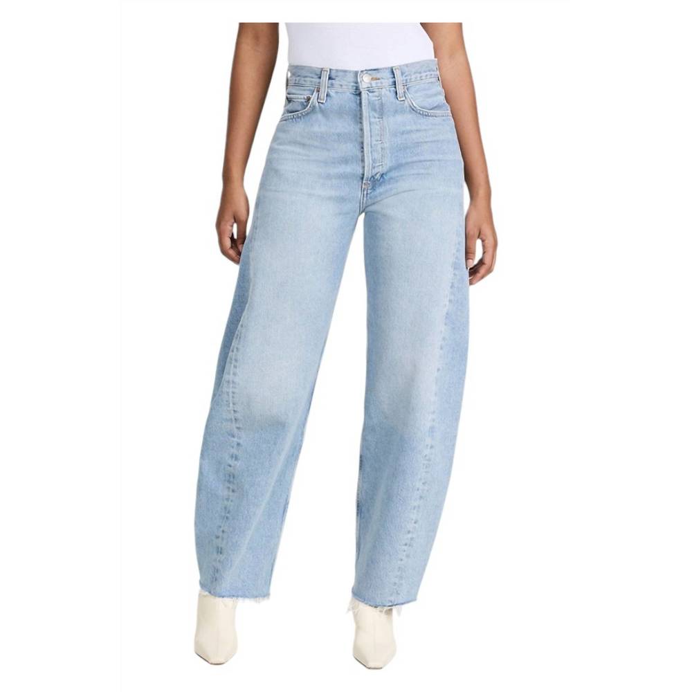 Agolde Light Blue Flare & Wide Leg Jeans